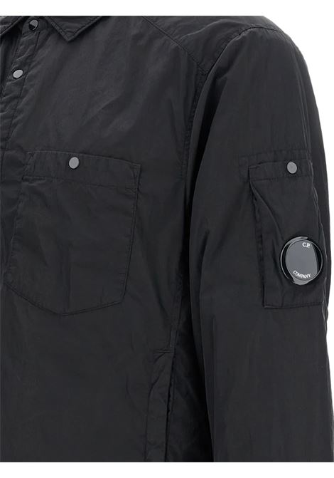 chrome-r overshirt man black C.P. COMPANY | 19CMOS088A-005904G999